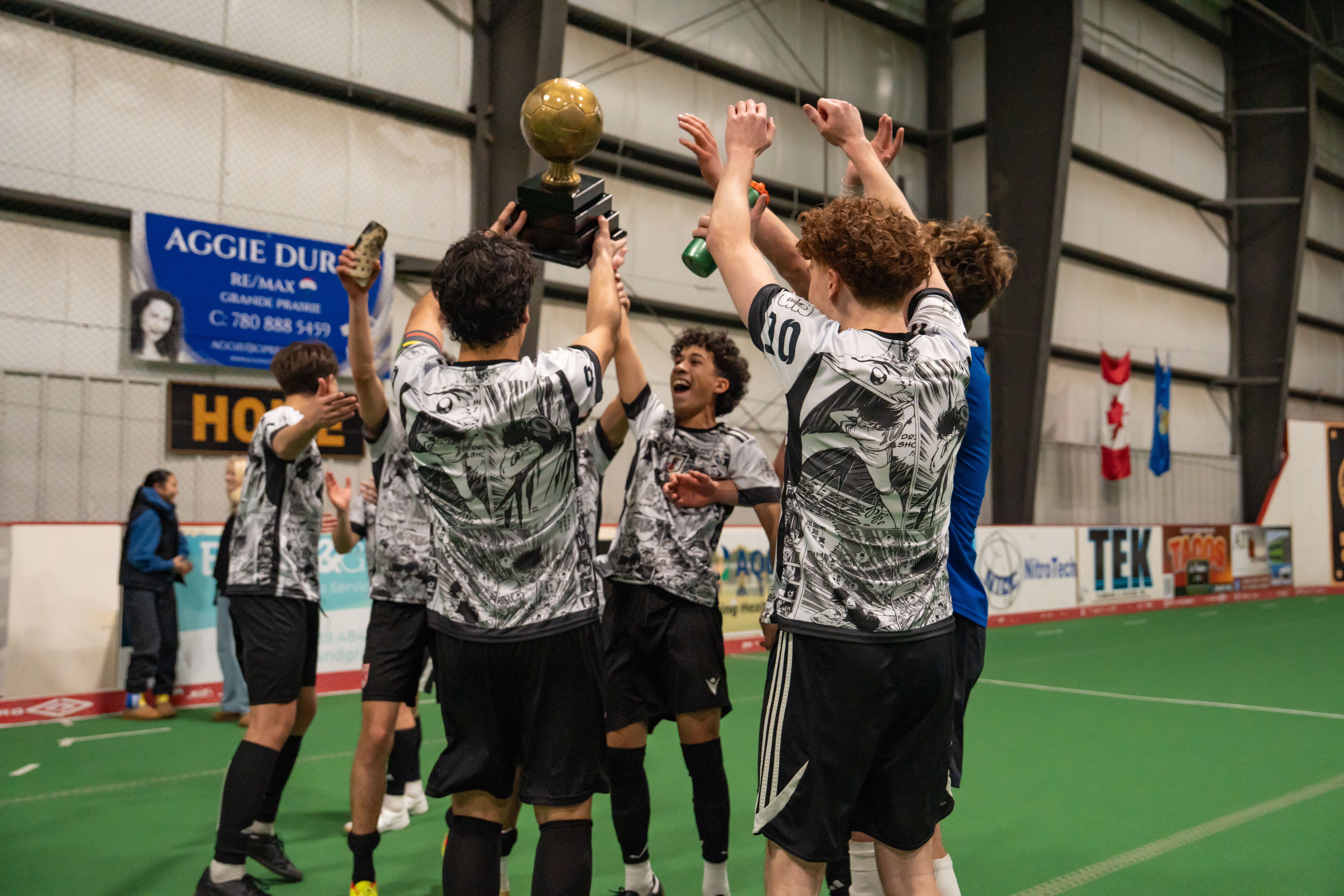 adult soccer players