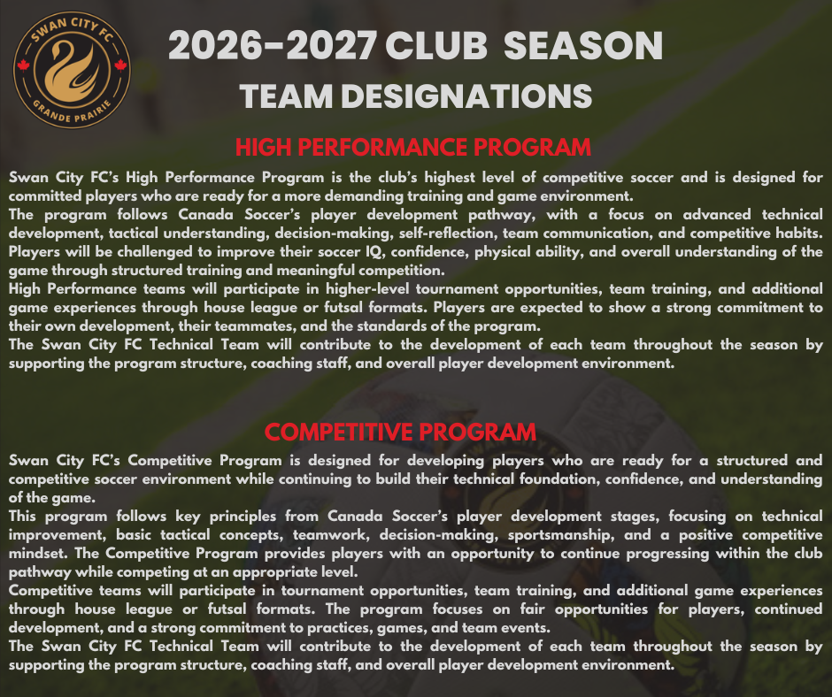 2026-2027 Club Porgrams